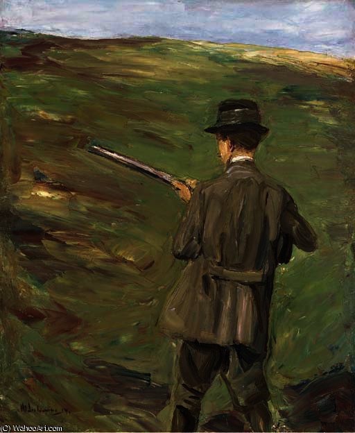 The Hunter In The Dunes — Max Liebermann