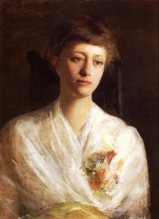 Pensive Model — Abbott Handerson Thayer
