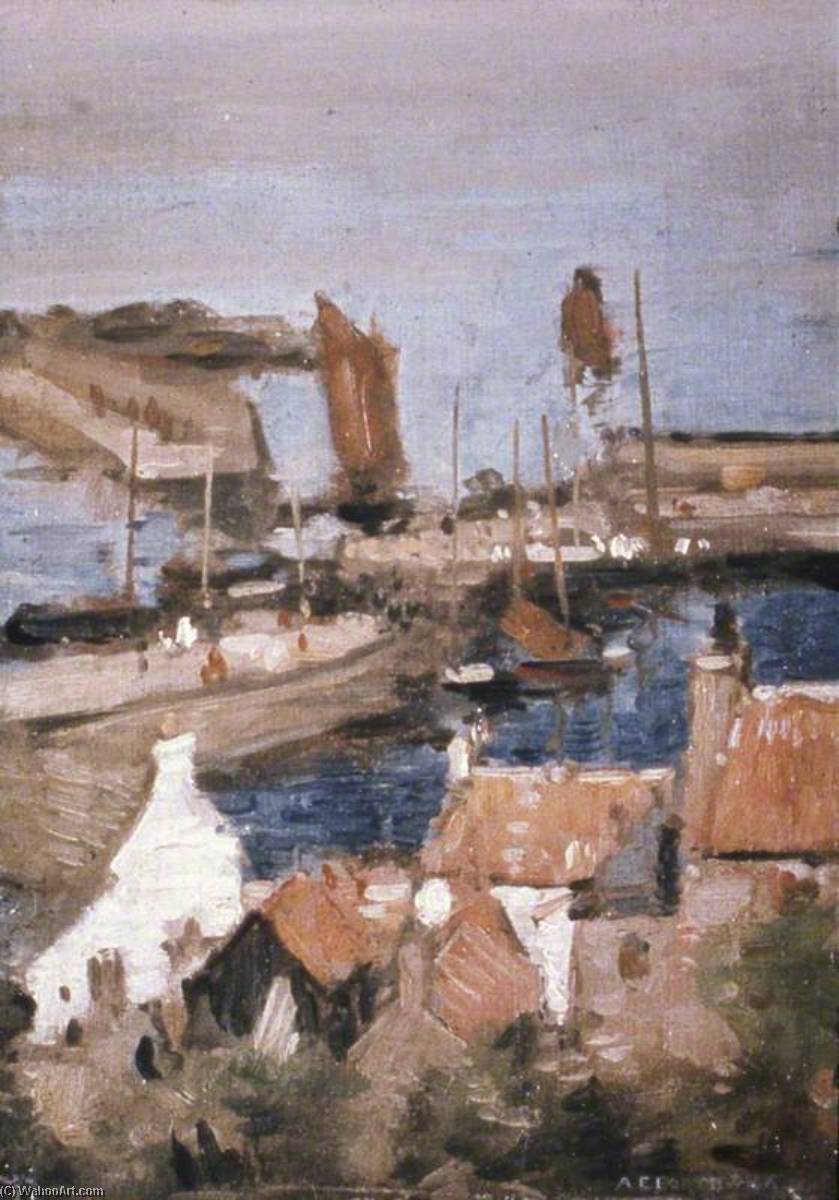 Stonehaven Harbour, Aberdeenshire — Alfred Edward Borthwick
