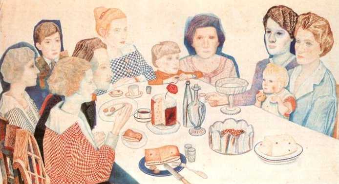 A Family Portrait — Pavel Filonov