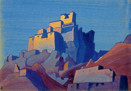 Chiktan Citadel In Himalayas — Nicholas Roerich
