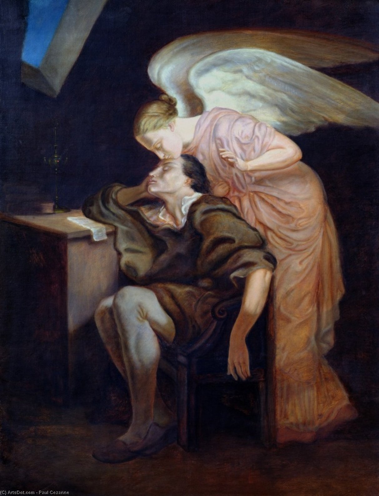 The Kiss Of The Muse — Paul Cézanne