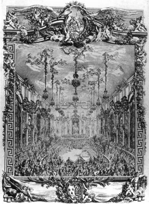 The Dress Ball Given In Honour Of The Dauphin's Wedding — Charles Nicolas Cochin