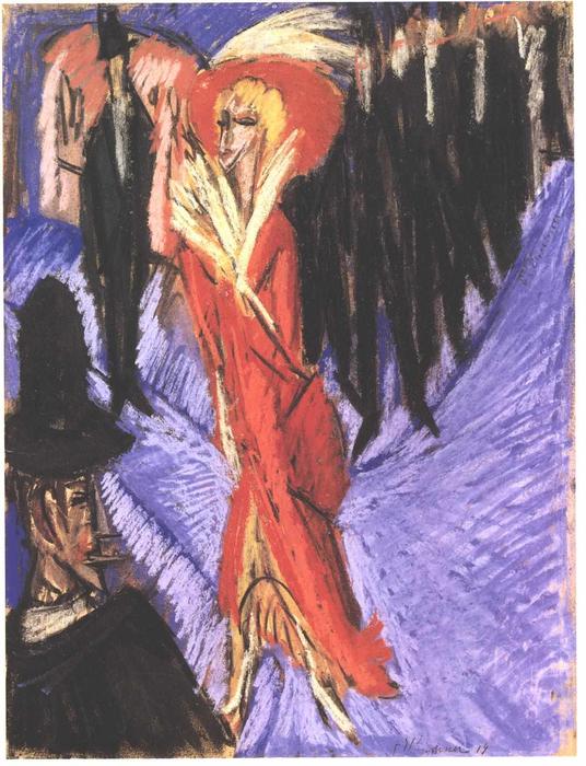 Red Cocotte — Ernst Ludwig Kirchner