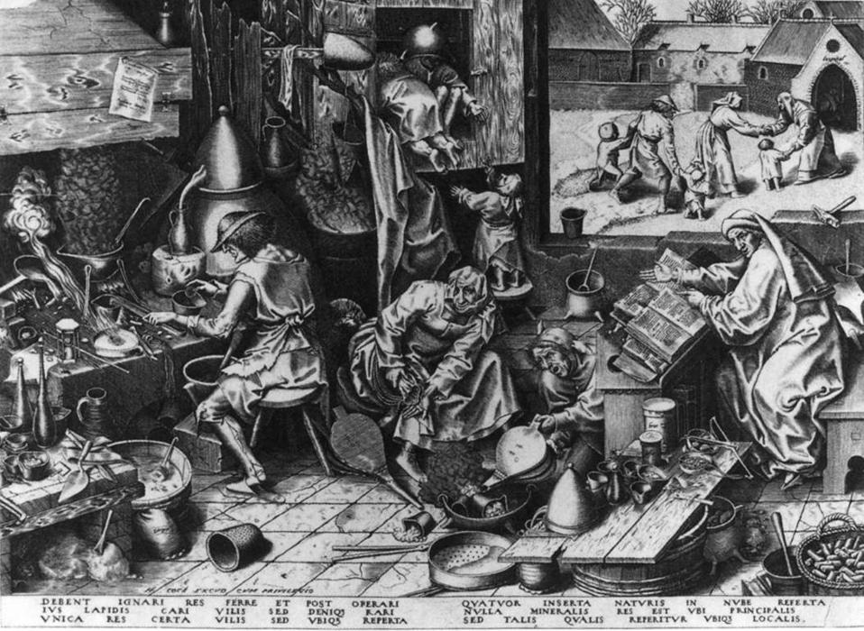 The Alchemist — Philip Galle