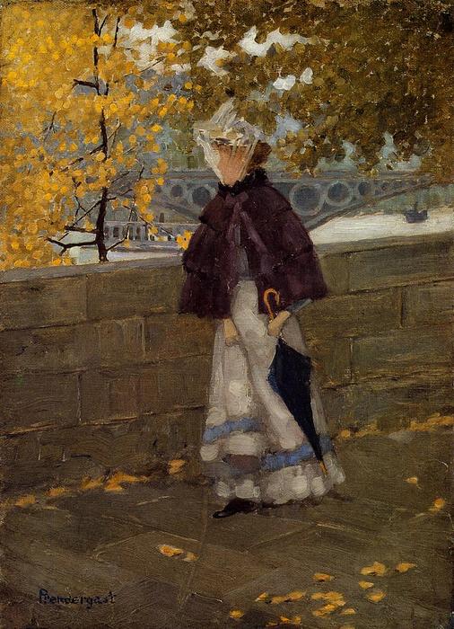 Along The Seine — Maurice Brazil Prendergast