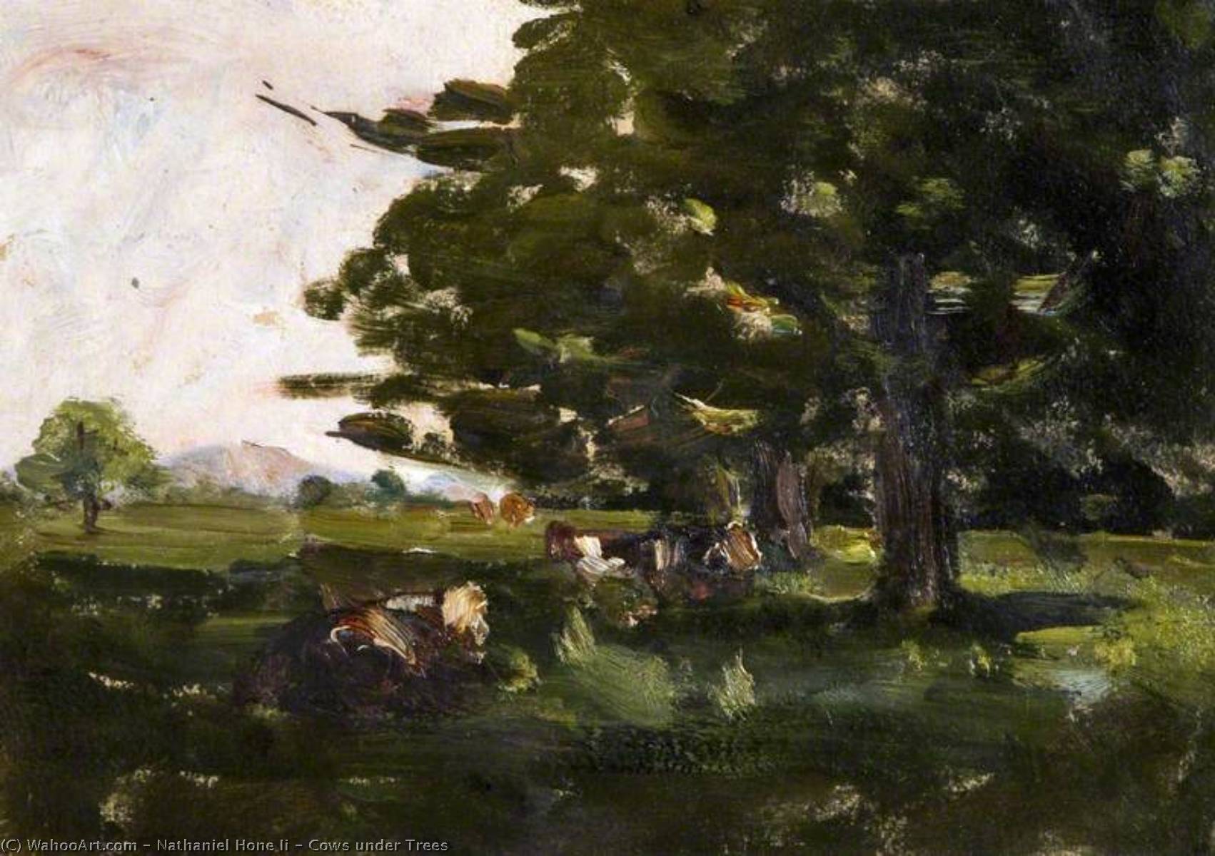 Cows Under Trees — Nathaniel Hone Ii