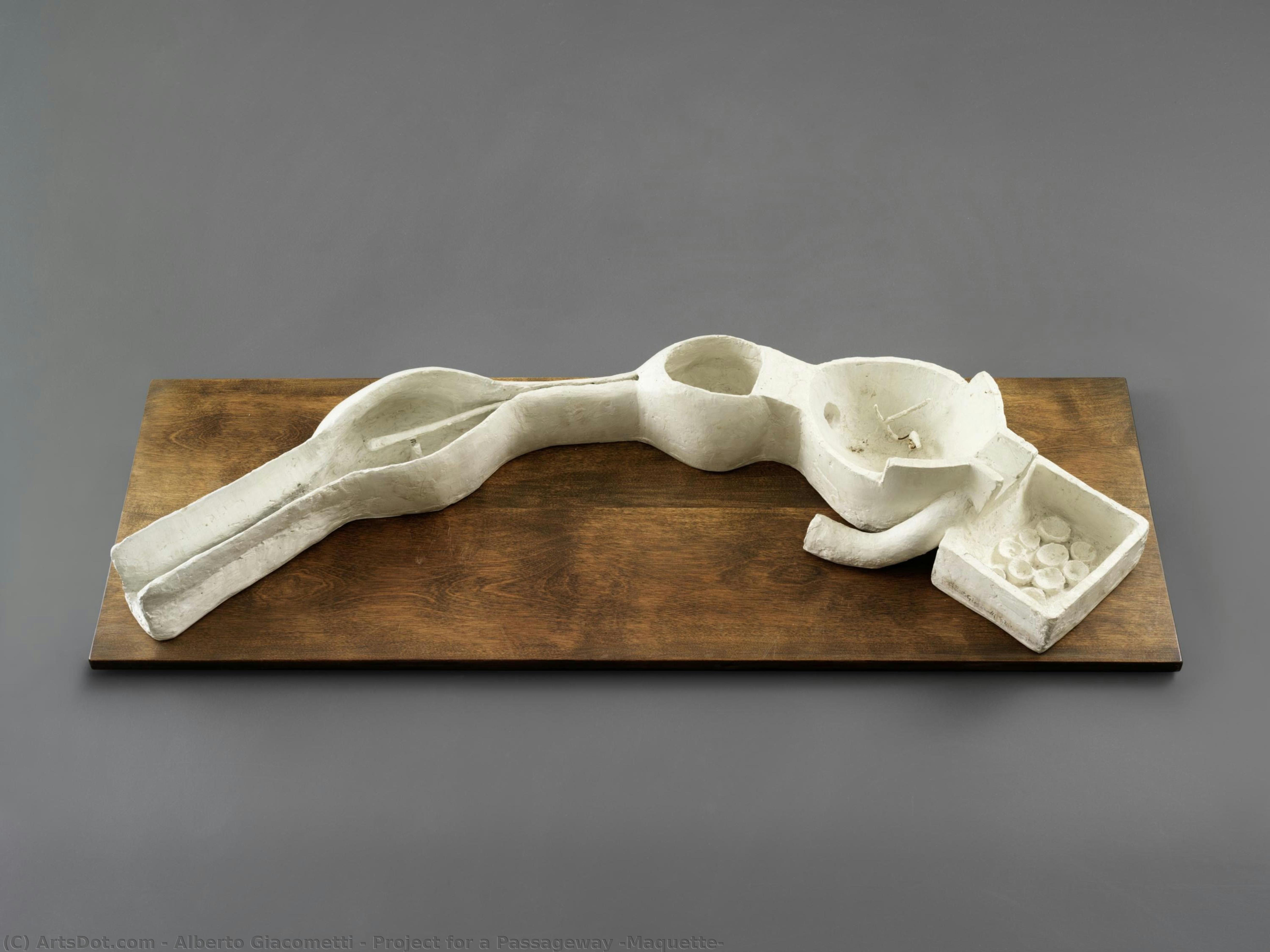 Project For A Passageway (maquette) — Alberto Giacometti