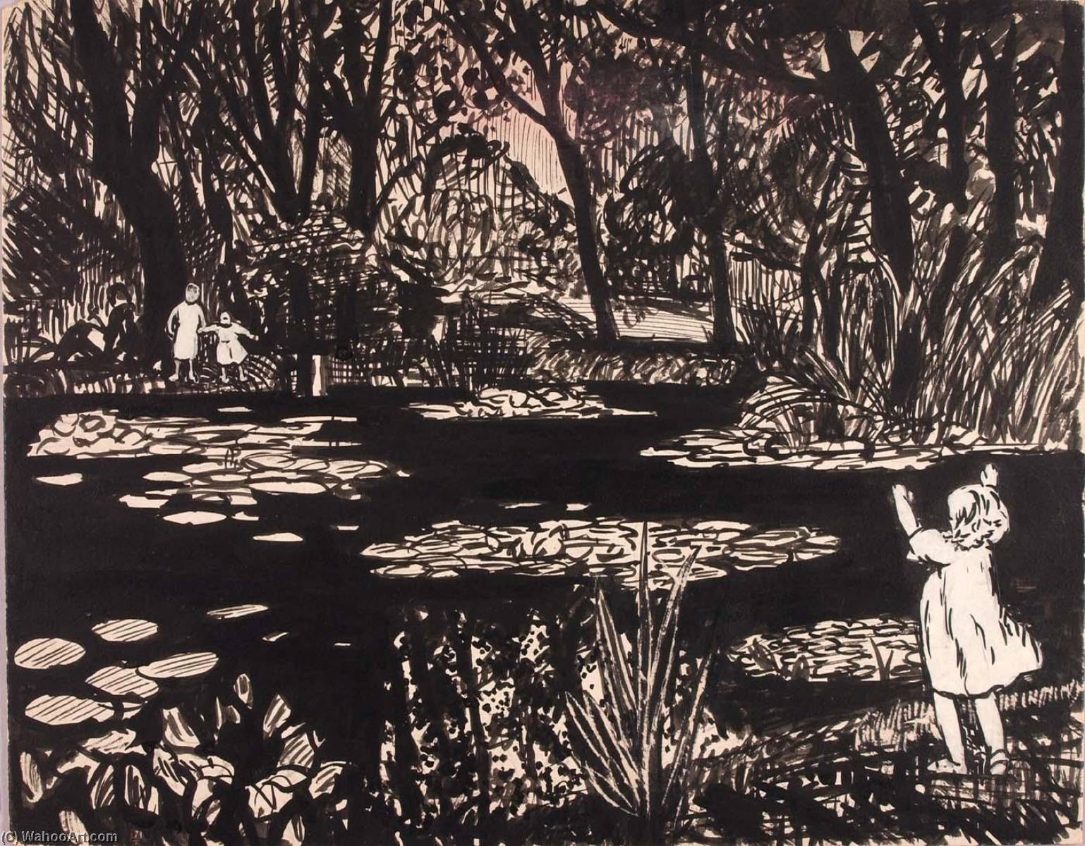 Untitled (lily Pond) — Henry Lyman Saÿen