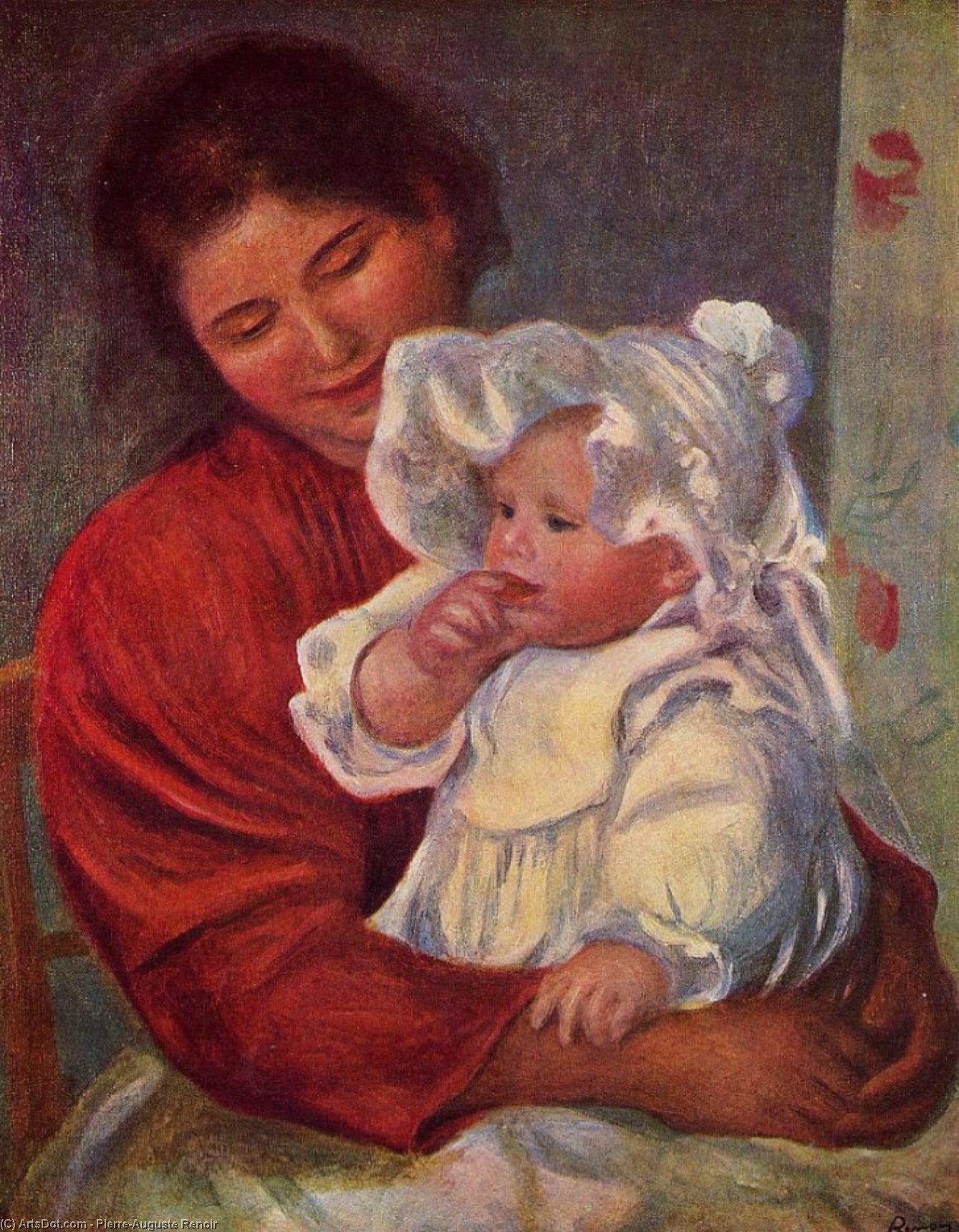 Gabrielle And Jean — Pierre-auguste Renoir