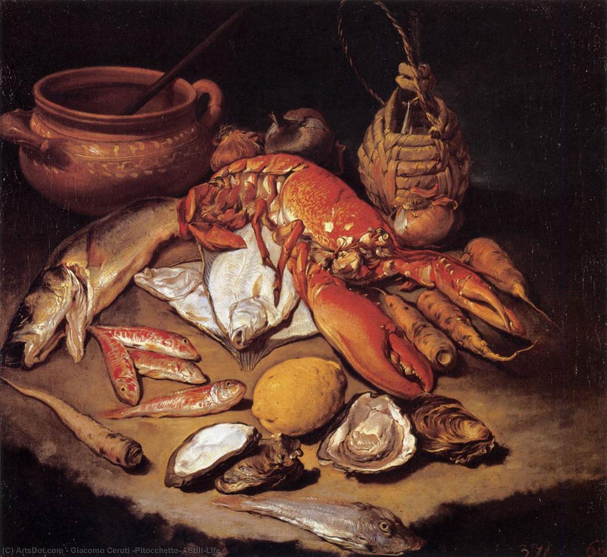 Still-life — Giacomo Ceruti (pitocchetto)