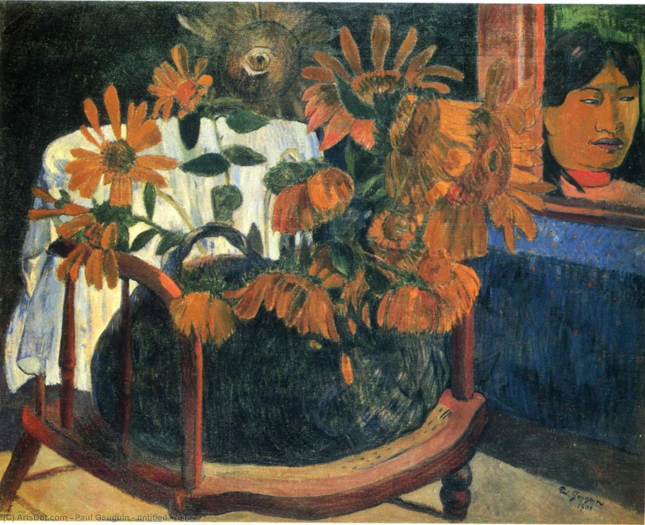 Untitled (7649) — Eugène Henri Paul Gauguin