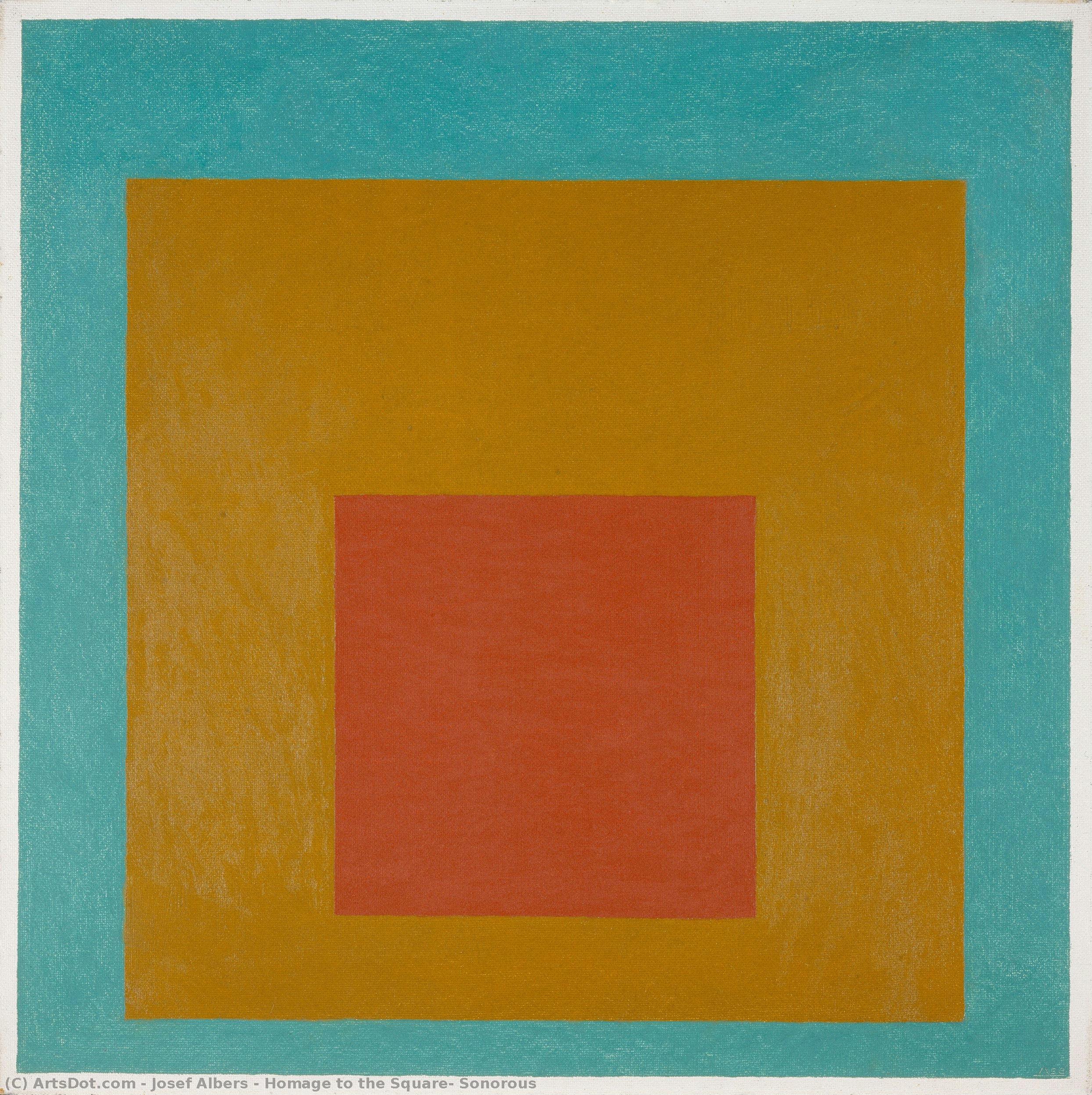 Homage To The Square, Sonorous — Josef Albers