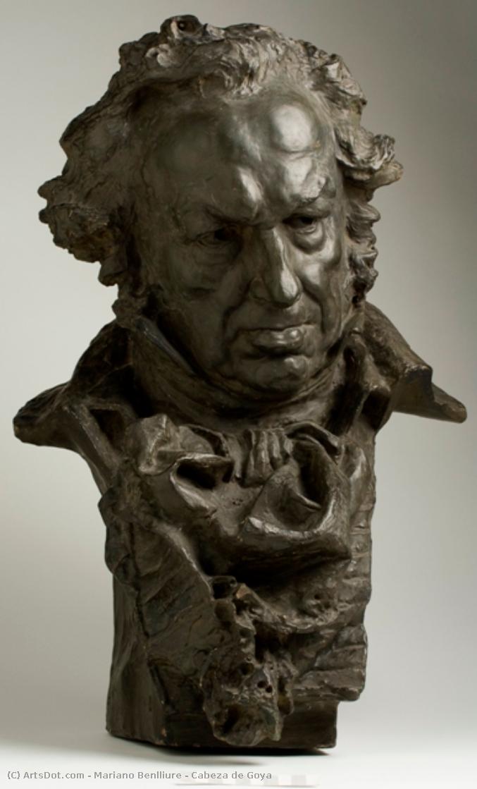 Cabeza De Goya — Mariano Benlliure Y Gil