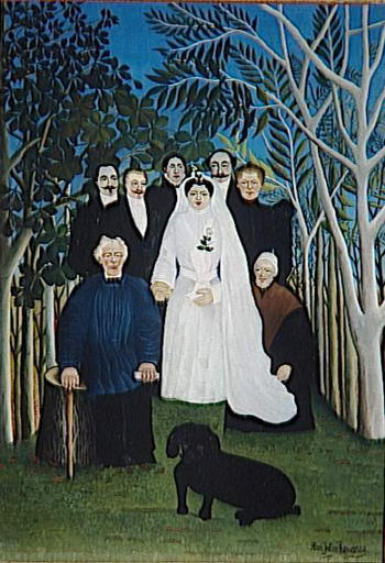 La Noce — Henri Julien Félix Rousseau (le Douanier)