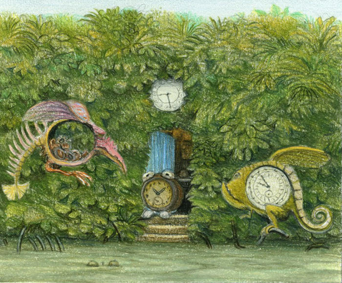 Amazon Clock Maker — Jacek Yerka