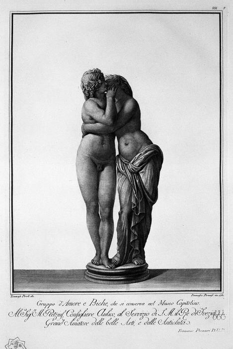 Cupid And Psyche — Giovanni Battista Piranesi