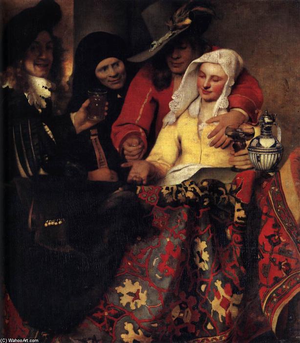 The Procuress — Johannes Vermeer