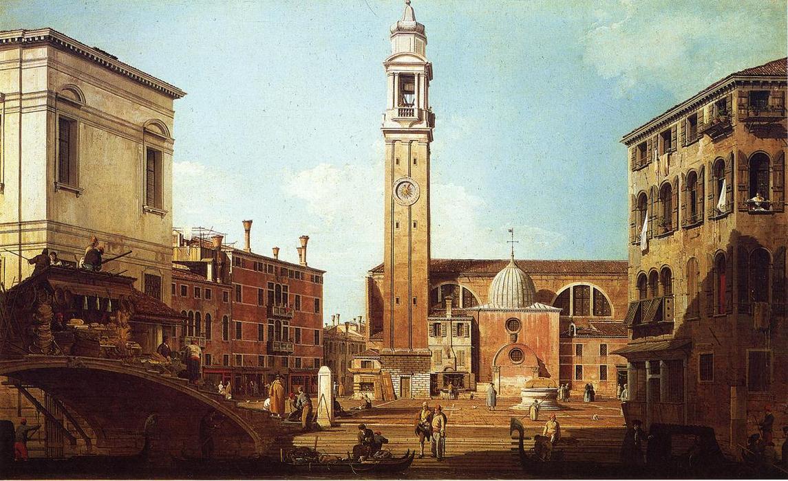 Camo Santi Apostoli — Canaletto