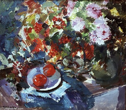 Roses — Konstantin Alexeievitch Korovin
