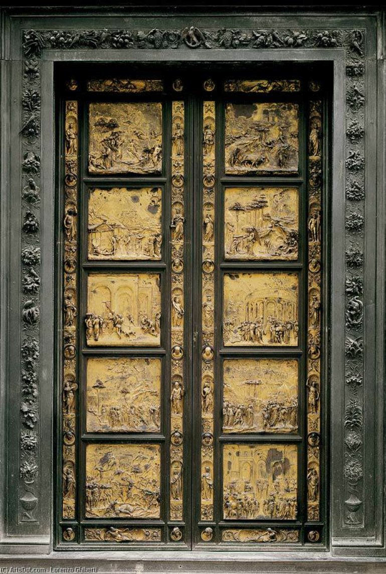 Eastern Door Of The Baptistry — Lorenzo Ghiberti