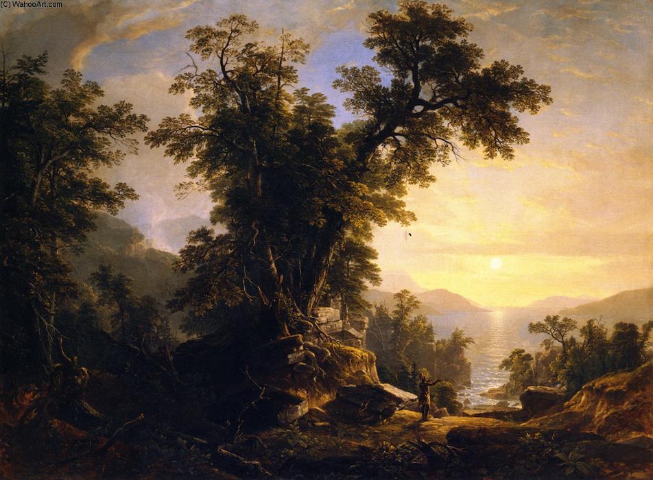 The Indian's Vespers — Asher Brown Durand