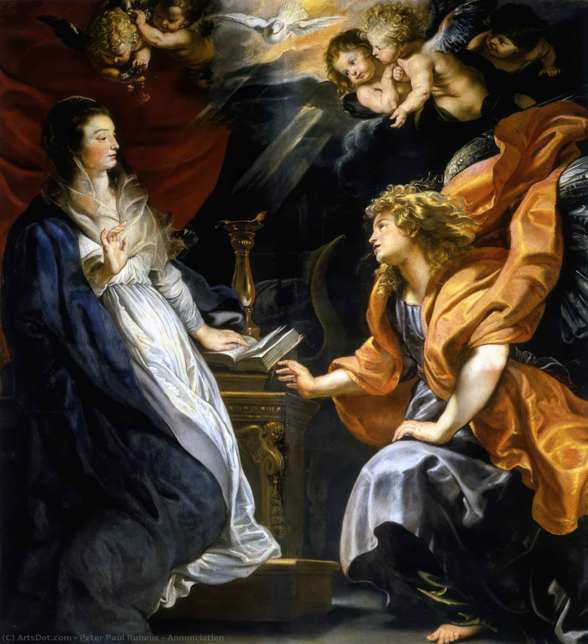 Annunciation — Peter Paul Rubens