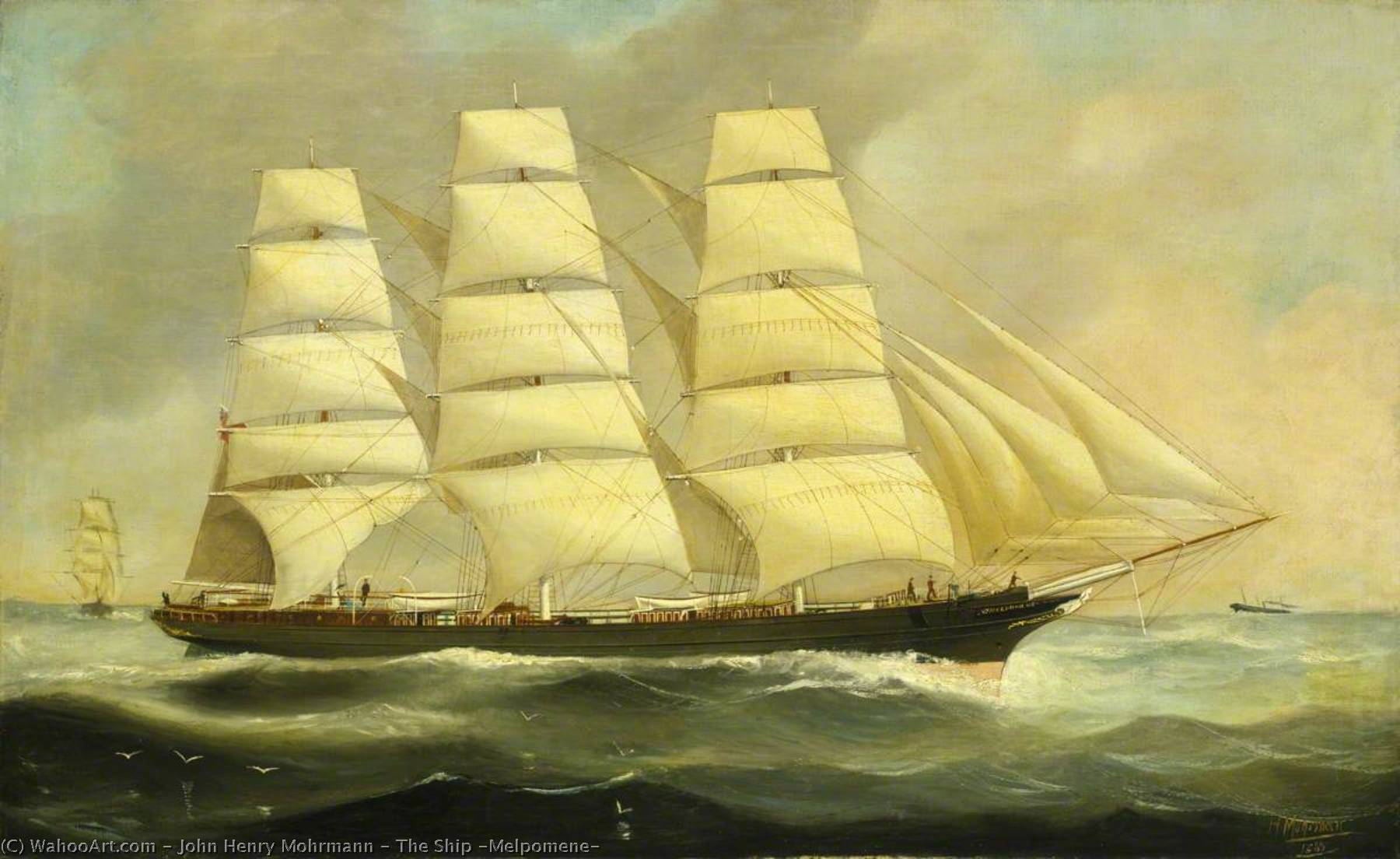 The Ship 'melpomene' — John Henry Mohrmann