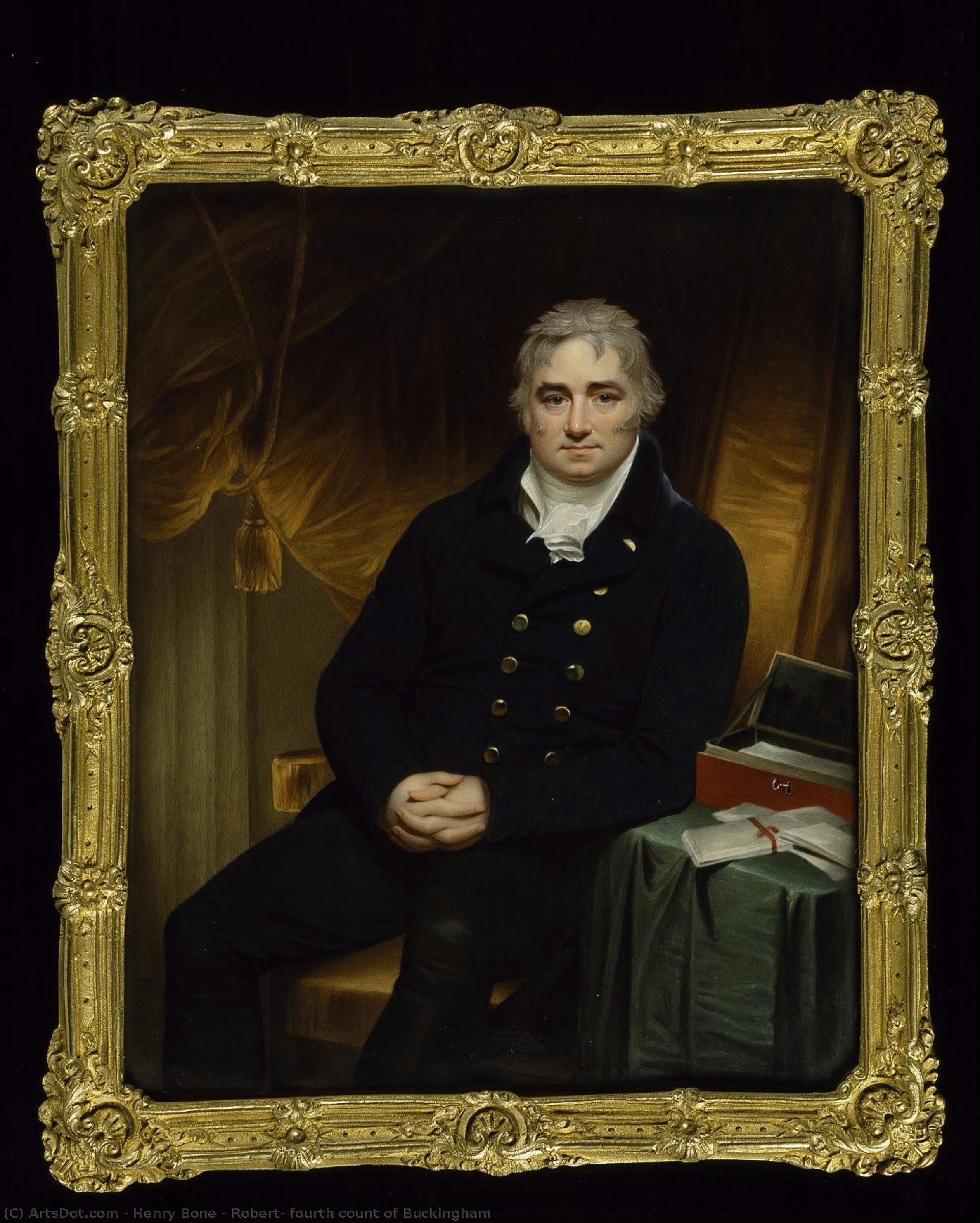 Robert, Fourth Count Of Buckingham — Henry Bone