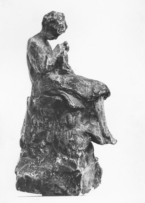 Girl Knitting — Nikolaos Gyzis
