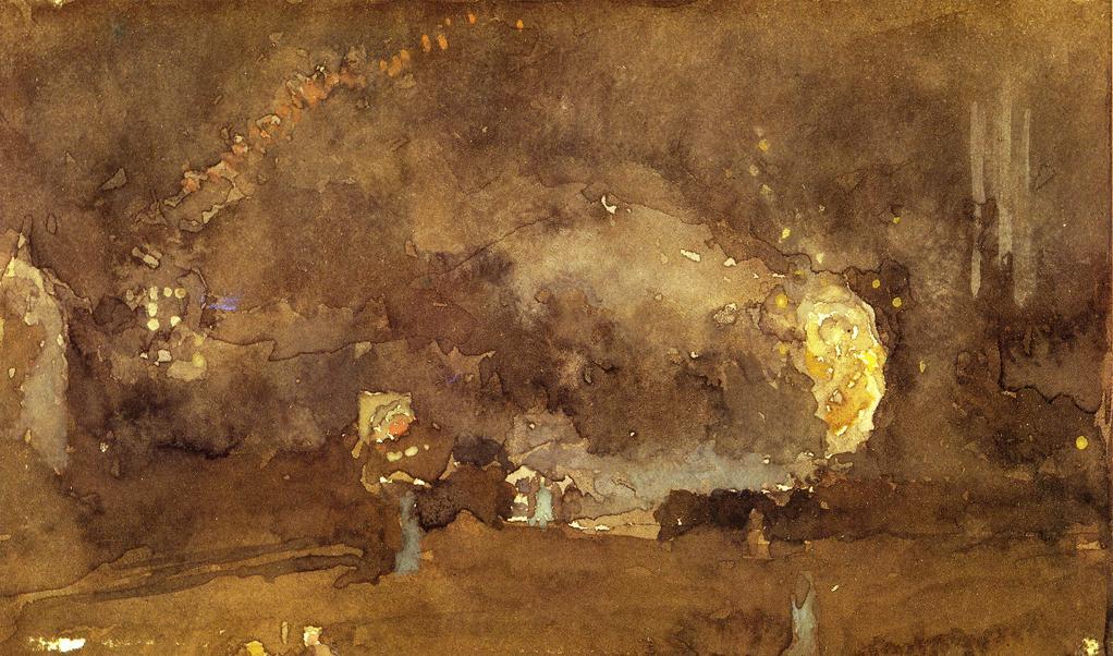 The Fire Wheel — James Abbott Mcneill Whistler
