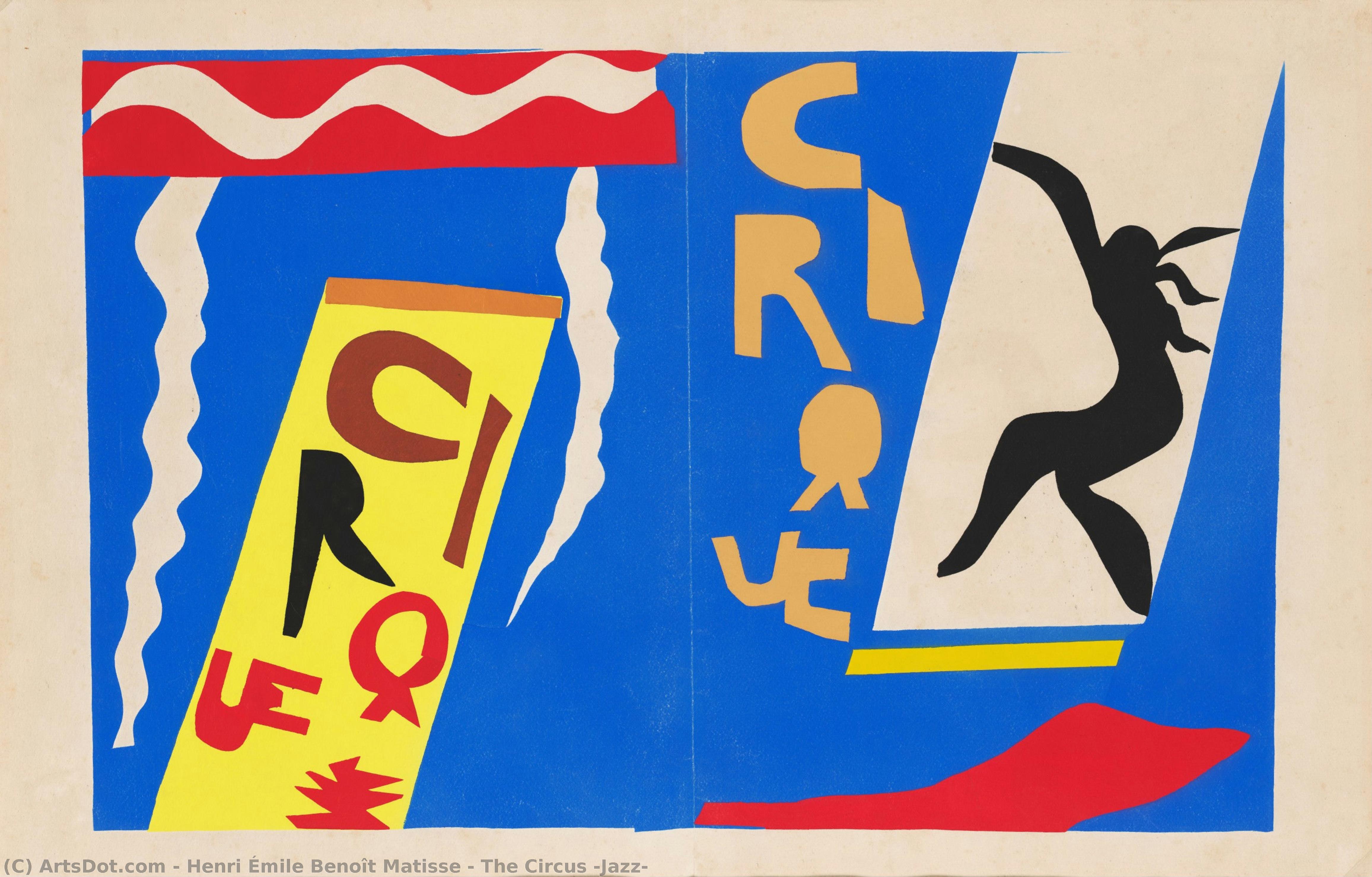 The Circus (jazz) — Henri Émile Benoît Matisse