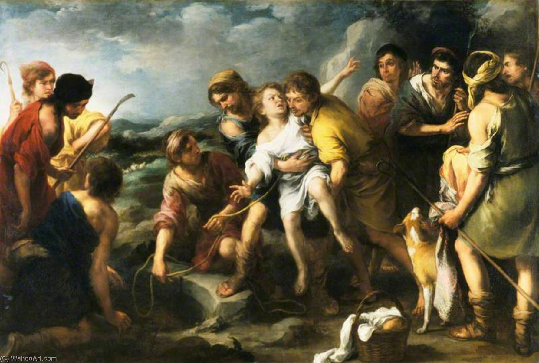 Joseph And His Brethren — Bartolomé Esteban Murillo