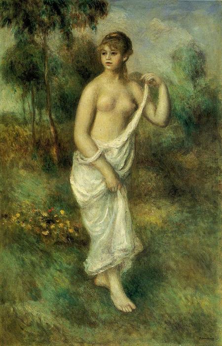 Bather 5 — Pierre-auguste Renoir