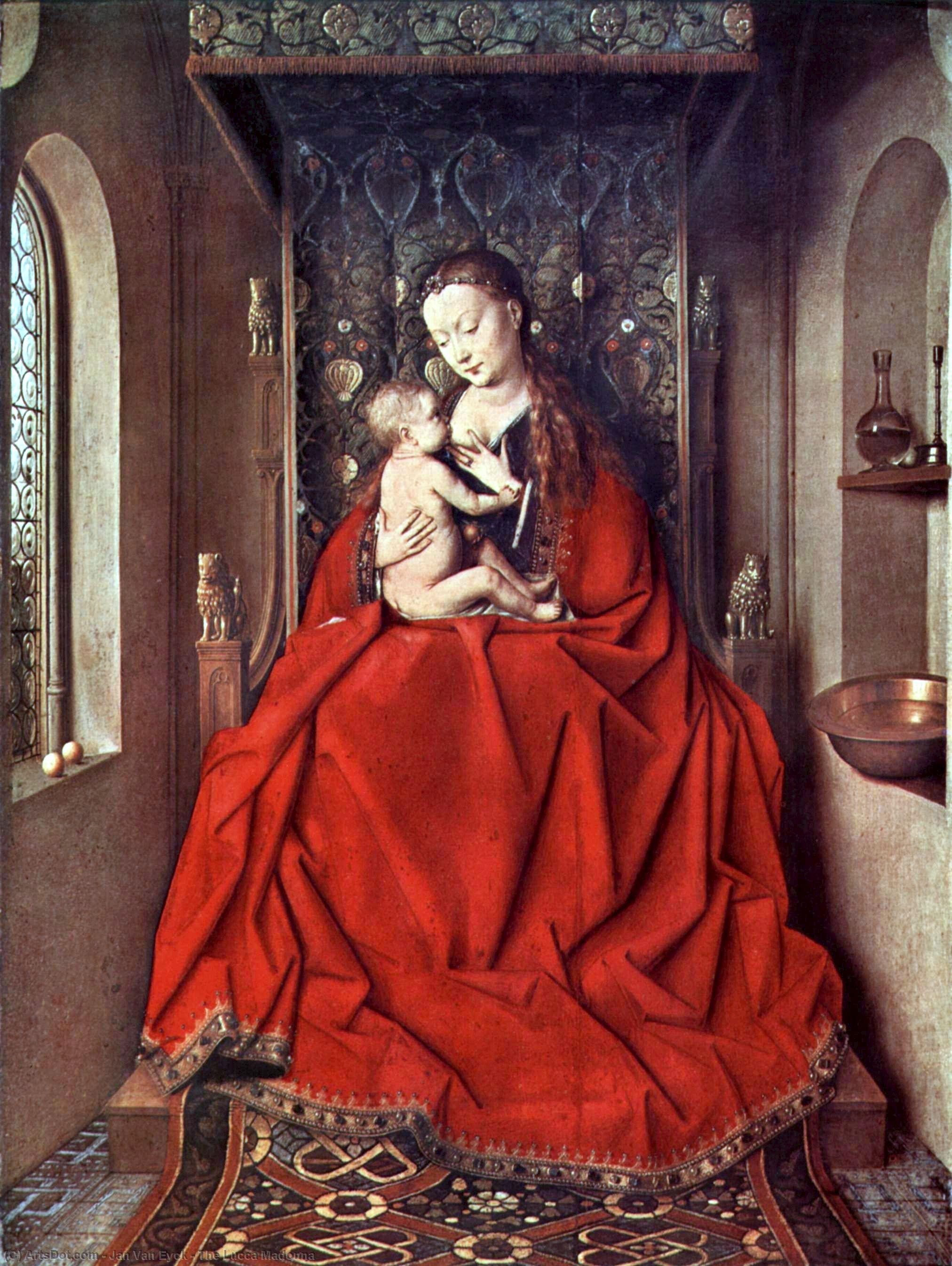 The Lucca Madonna — Jan Van Eyck