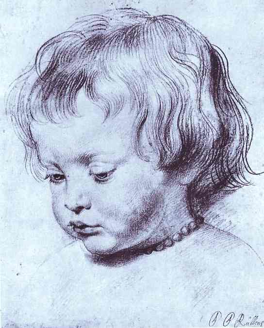 Portrait Von Einem Jungen (nikolaus Rubens) — Peter Paul Rubens