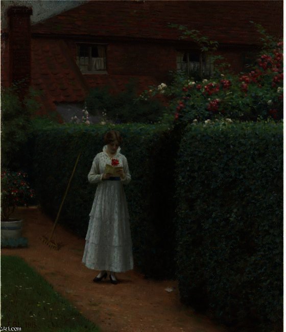 Le Billet Doux — Edmund Blair Leighton
