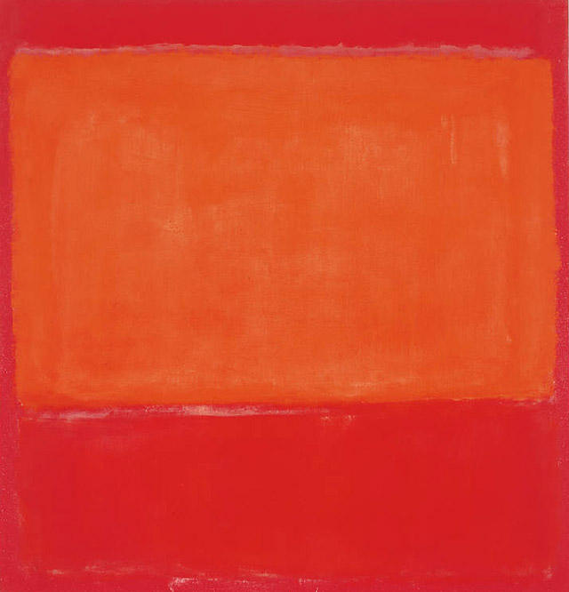 Orange And Red On Red — Mark Rothko