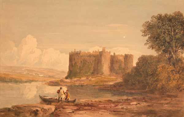 Laugharne Castle, Wales — David Cox