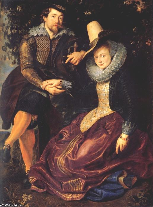 Self-portrait With Isabella Brant — Peter Paul Rubens