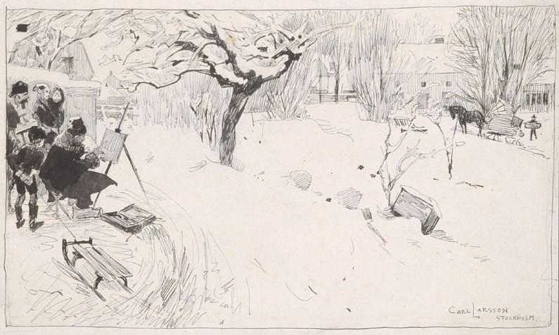 Un 'pleinairist' Suedois — Carl Larsson