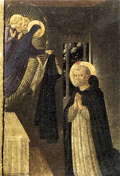 The Virgin Consigns The Habit To St Dominic — Fra Angelico