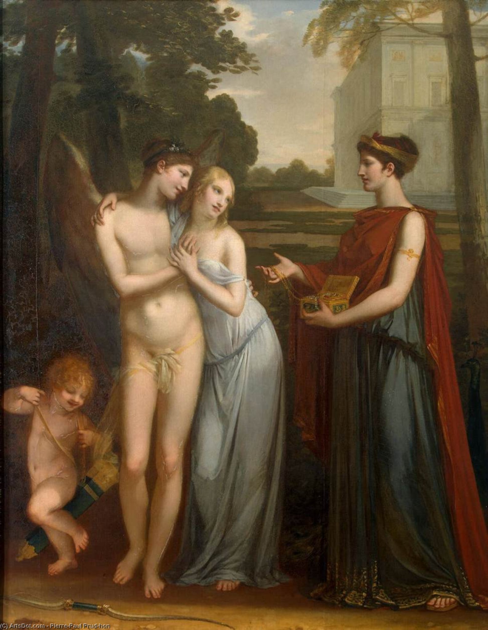 Innocence Preferring Love To Wealth — Pierre-paul Prud’hon