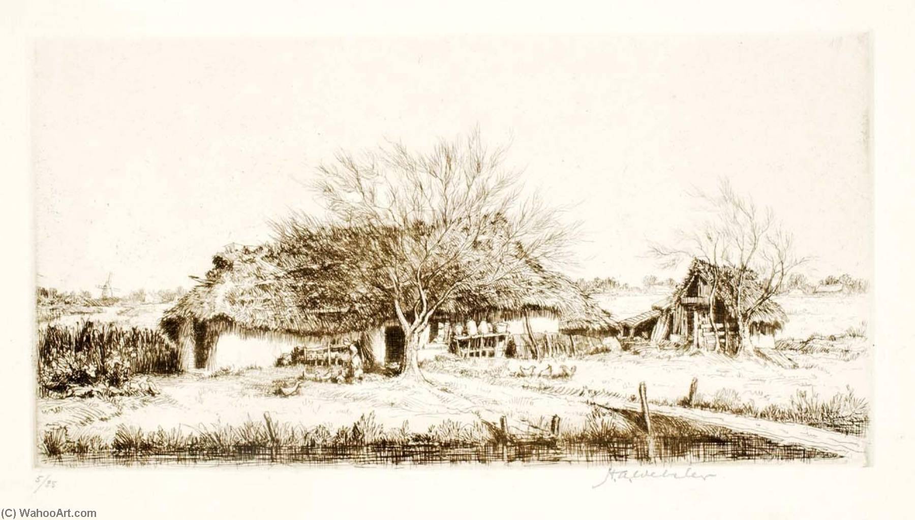 La Chaumiere Au Tamarin, Vendee — Herman Armour Webster