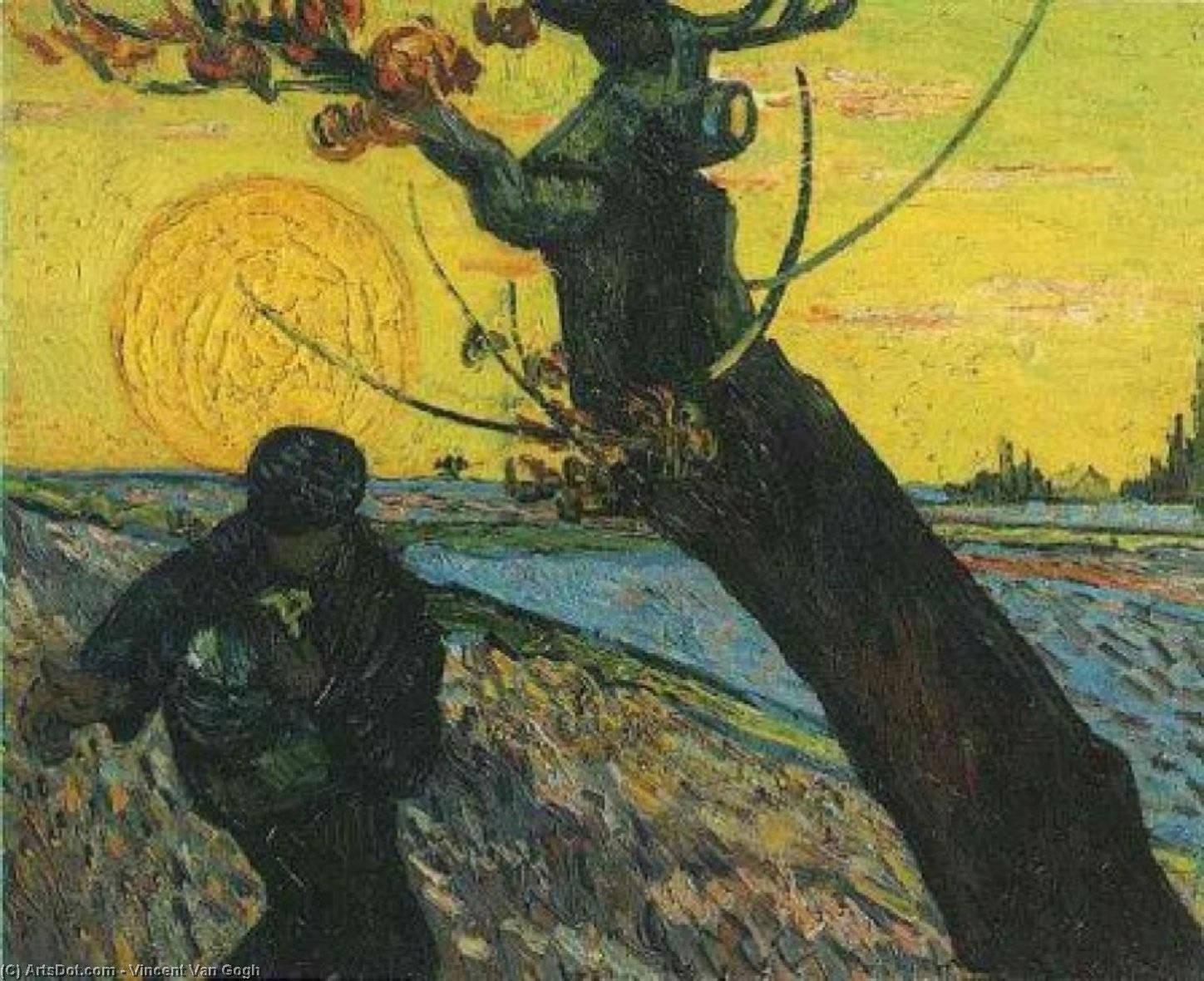 Sower, The 3 — Vincent Willem Van Gogh