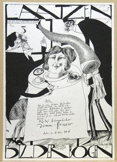 Laatzen's Bilderbogen, 3, Poster — Horst Janssen