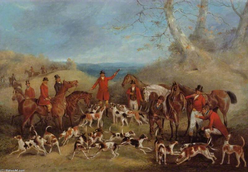 The Belvoir Hunt - The Death — Henry Thomas Alken