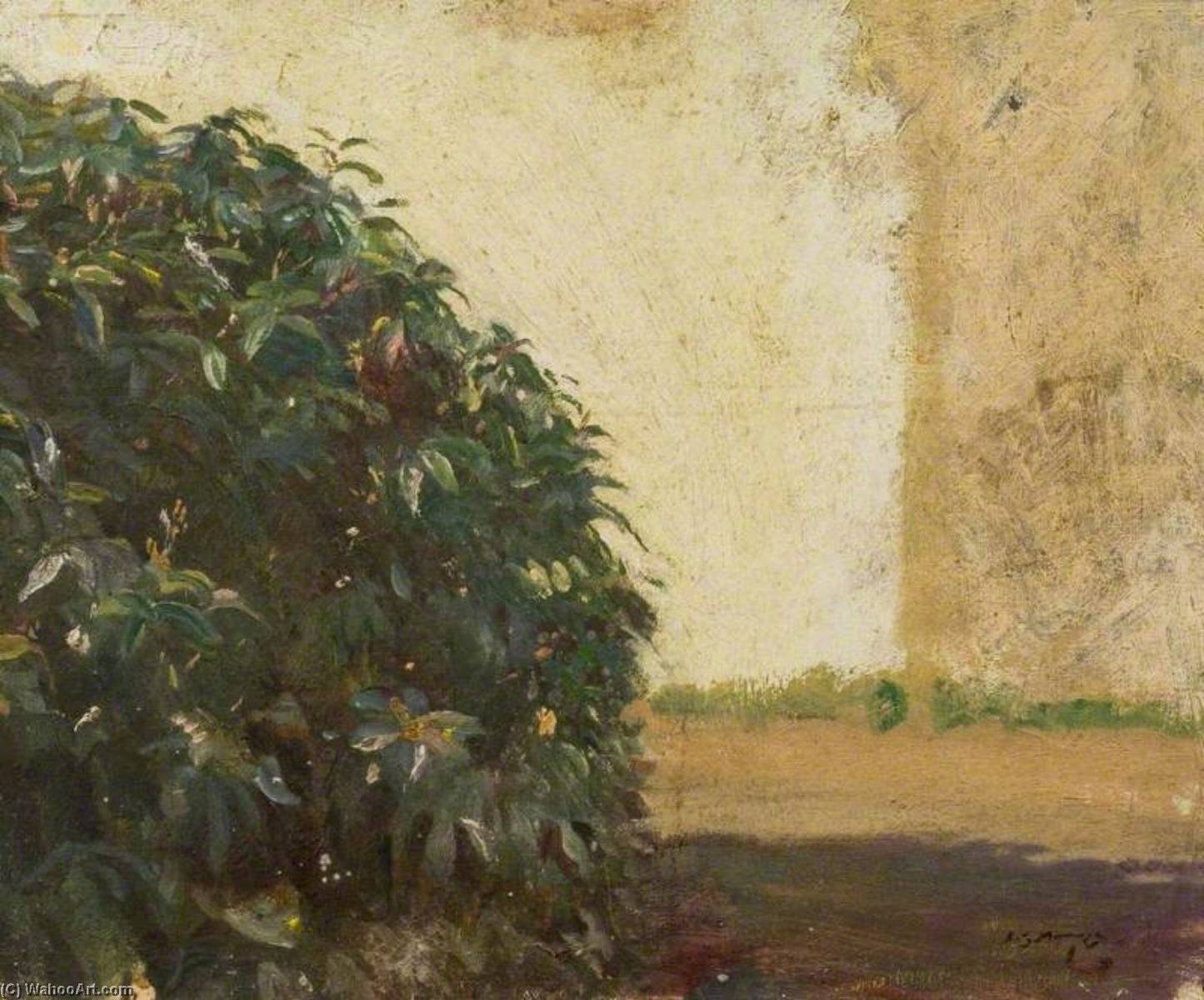 Study Of Foliage — Sir Alfred James Munnings