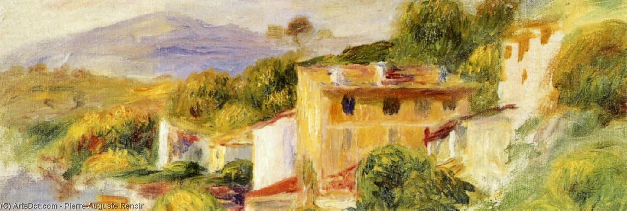 Coastal Landscape — Pierre-auguste Renoir