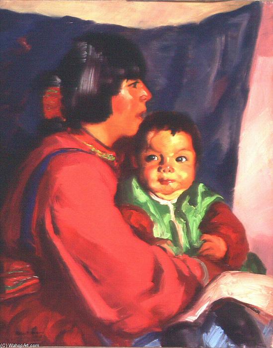 Marie And Baby — Robert Henri